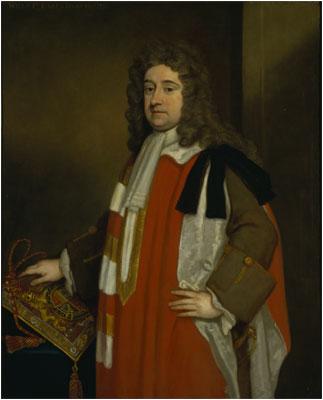 Sir Godfrey Kneller Portrait of William Legge oil painting picture